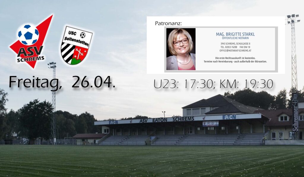 ASV Schrems – USC Seitenstetten 1:1