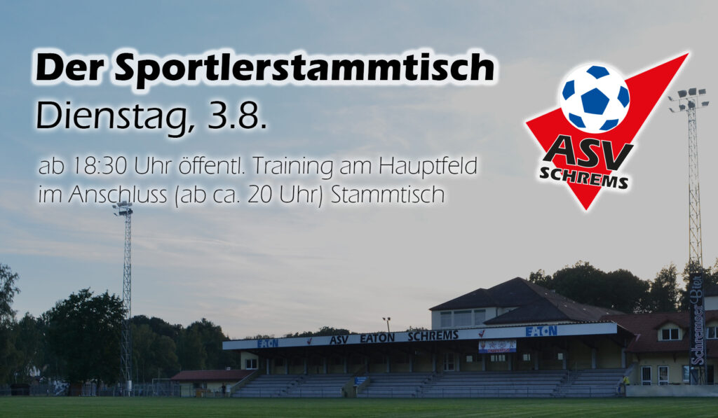 Der Sportlerstammtisch