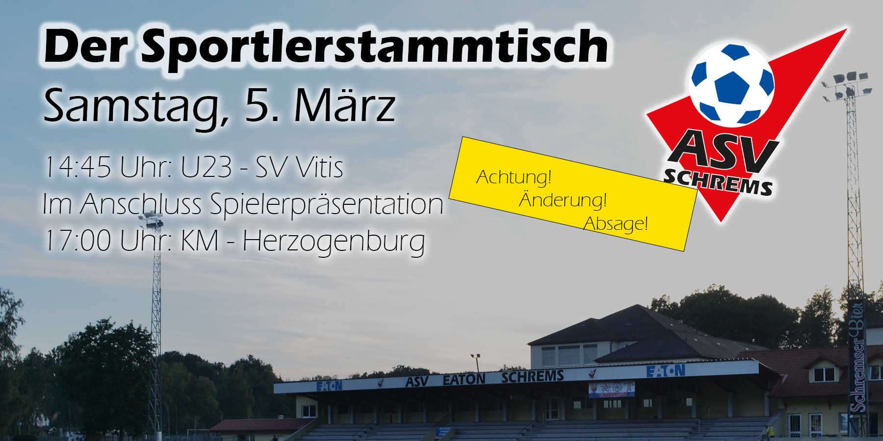 Sportlerstammtisch