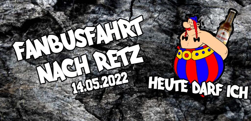 Fanatics Busfahrt nach Retz