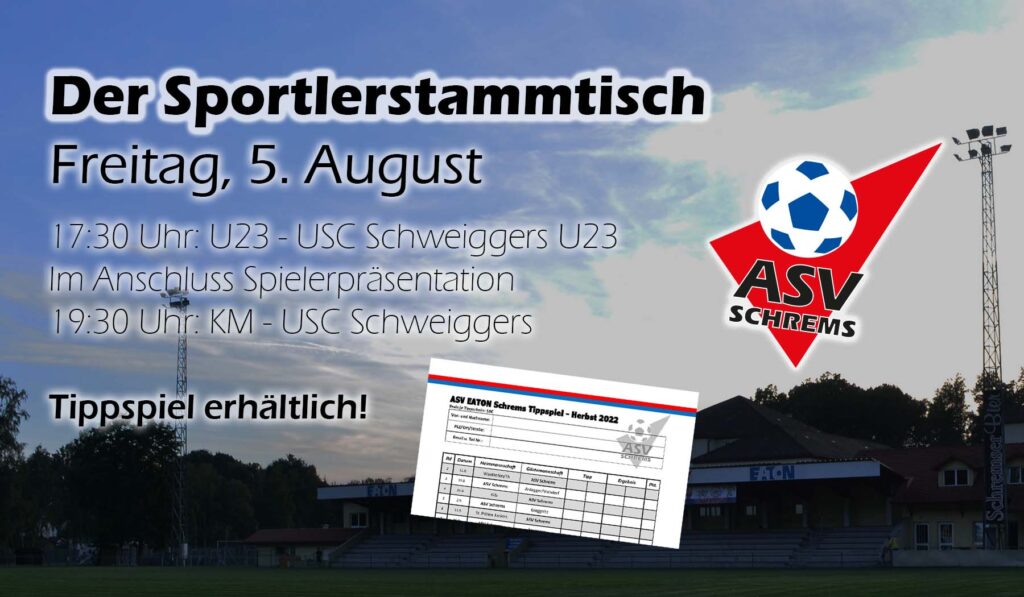 Der Sportlerstammtisch 2022