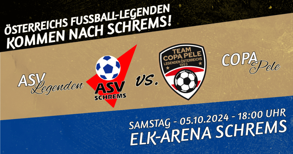 Die Legenden-Kader für Samstag..