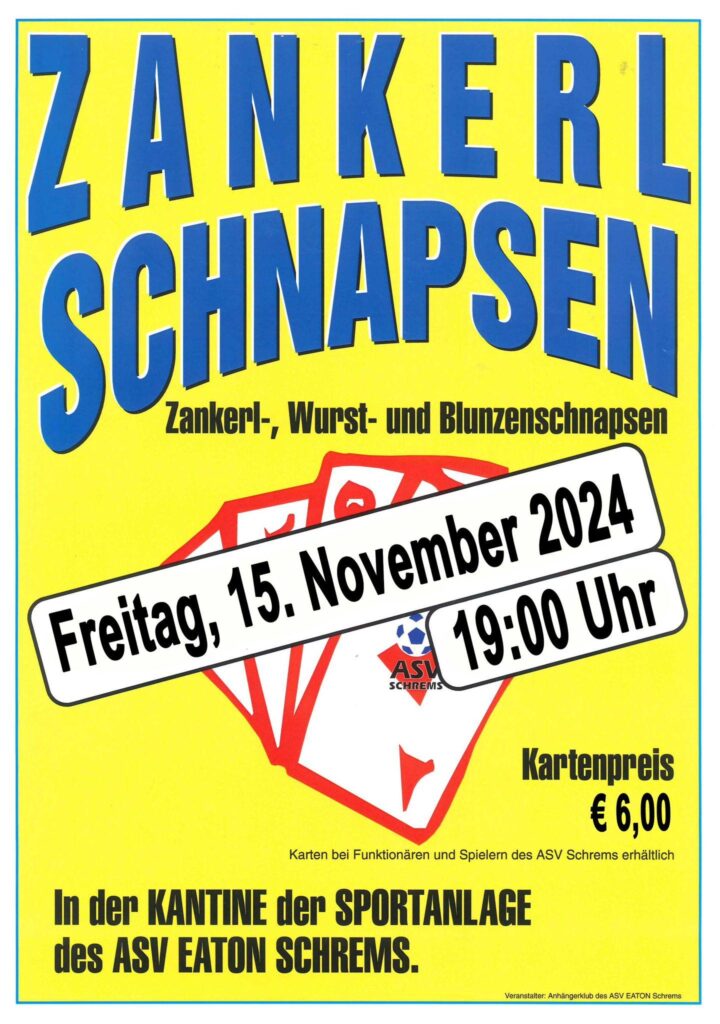 Zankerlschnapsen 2024