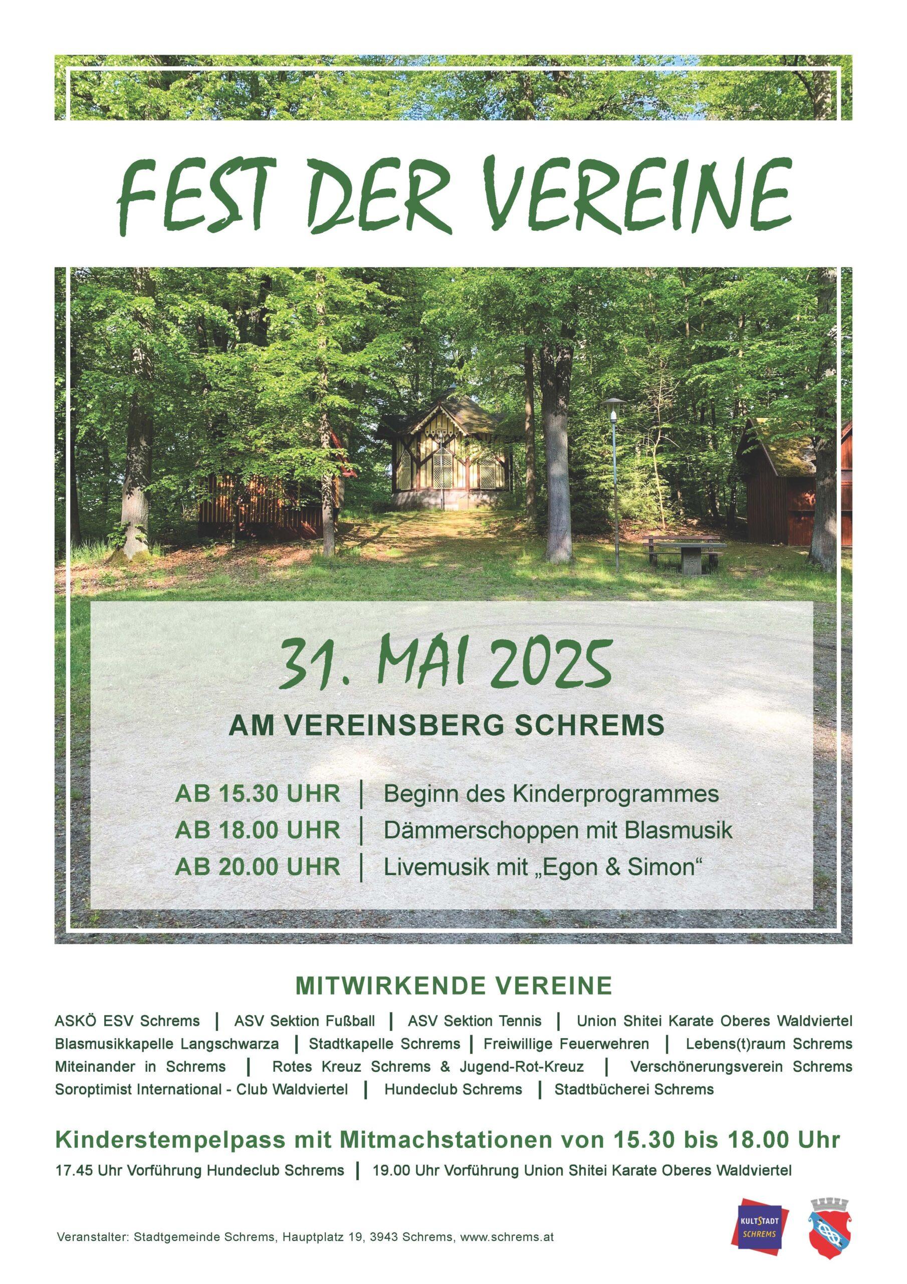 Vereinsbergfest 2025