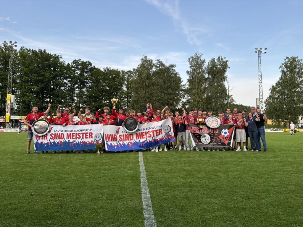 Meisterehrung der U13, U14 und U15