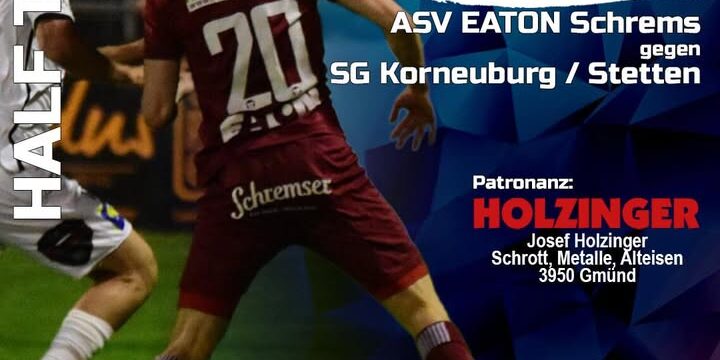 Es geht heiß her in der ELK-Arena, aktuell steht es 0:0 zwischen dem ASV und Korneuburg