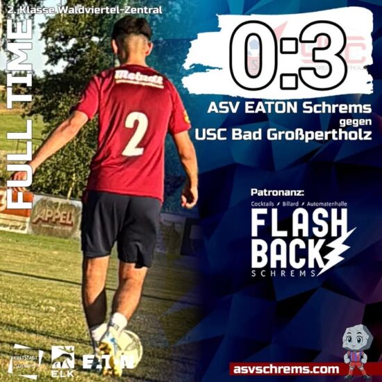 Leider lief das Debüt der #km2 gegen Bad Großpertholz nicht wie gewünscht. Wir unterliegen 0:3