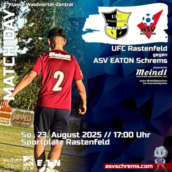 ⚽️Heute trifft unsere #km2 auf Rastenfeld.