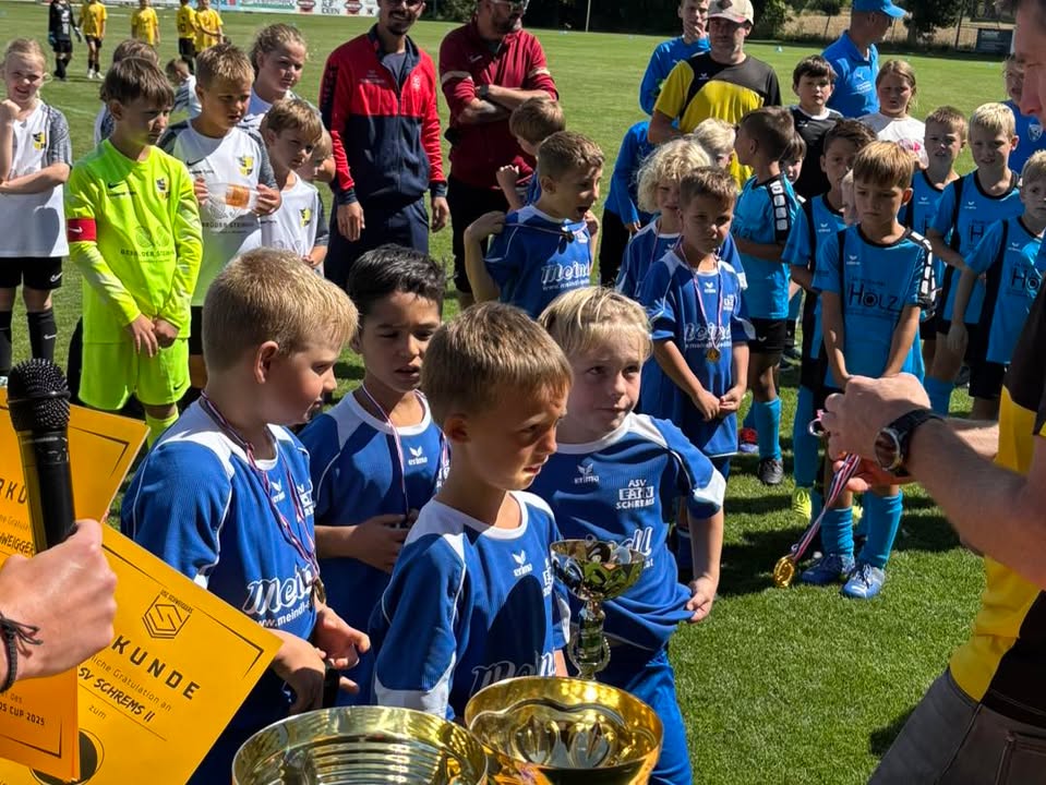 Heute Vormittag haben unsere beiden U8, …