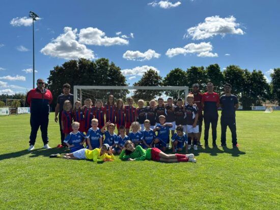 Heute Vormittag haben unsere beiden U8, …