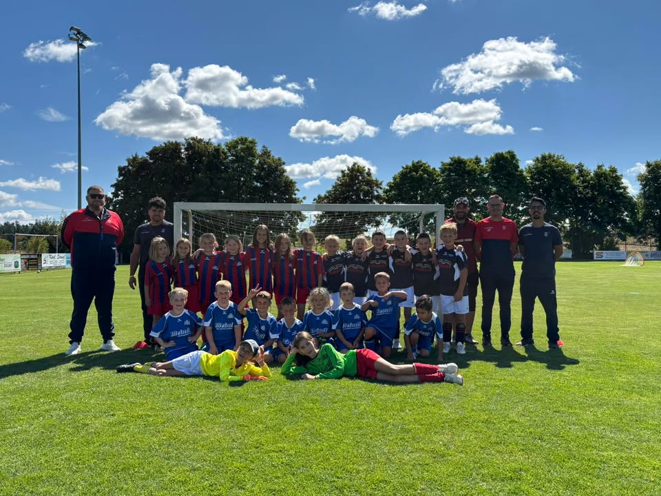 Heute Vormittag haben unsere beiden U8, …