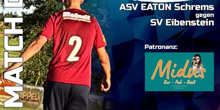 Dauert nicht mehr lang, dann beginnt die Partie der #km2 gegen Eibenstein.