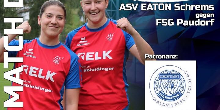 Heute spielen unsere Damen wieder groß …