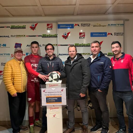 Wir bedanken uns bei der Schremser …