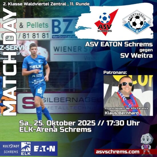 Heute geht’s in der ELK-Arena für die #km2 gegen Weitra.