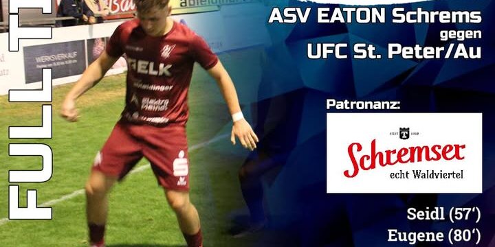 St. Peter macht in der 89‘ noch das 2:3 und fixiert damit den Sieg.