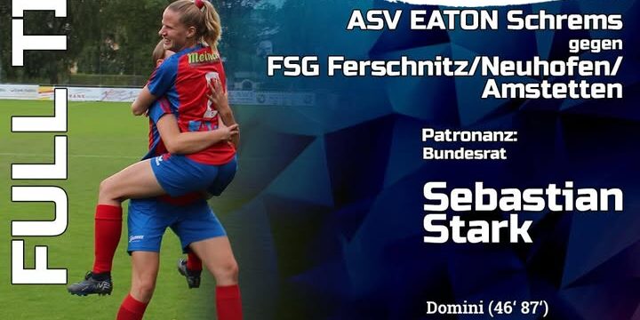 Unsere Vanessa hat gegen Ferschnitz gleich …