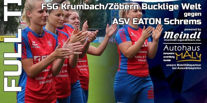 Unsere Damen kommen mit einem Punkt im Gepäck von Krumbach nach Hause. 👏