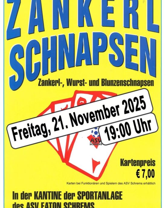 Diesen Freitag ist es soweit, da …