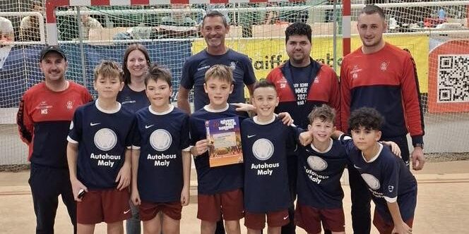 Am Sonntag Vormittag ging das U12 …