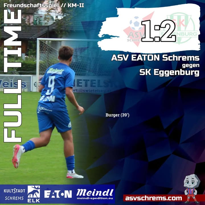 Das Freundschaftsspiel unserer #km2 gegen Eggenburg …