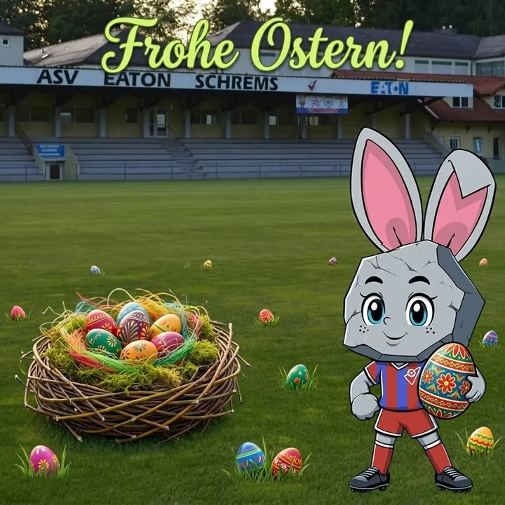 Der ASV EATON Schrems wünscht allen ein Frohes Osterfest!