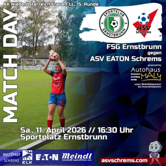 Unsere #damen treffen heute #auswärts auf die FSG Ernstbrunn.