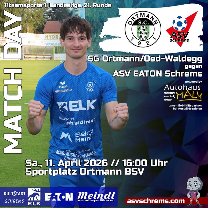 Unsere #km1 ist heute unterwegs und trifft #auswärts auf den SC Ortmann