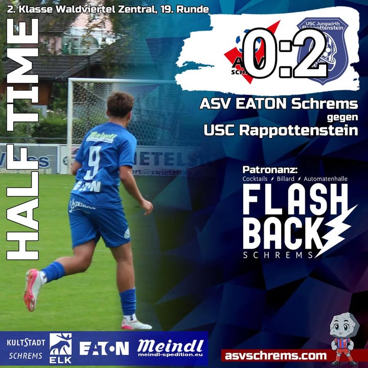 Unsere #km2 ging mit einem 0:2 Rückstand in die Kabine.