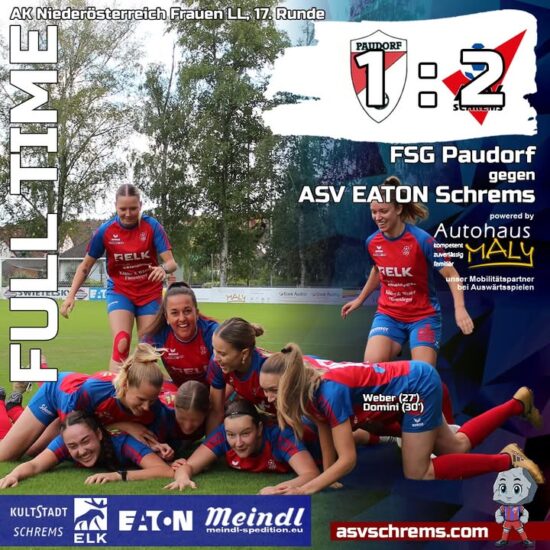 Kurz vorm Schluss macht Paudorf noch …