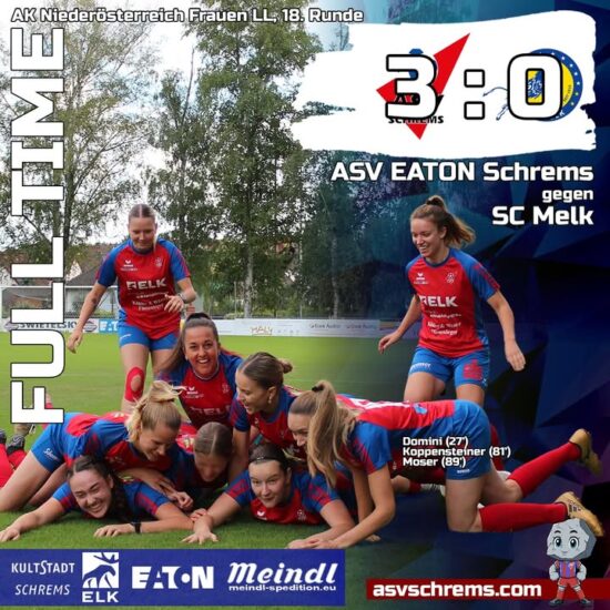 Unsere #damen haben das Spiel souverän mit 3:0 gegen Melk gewonnen 🔥🔥🔥