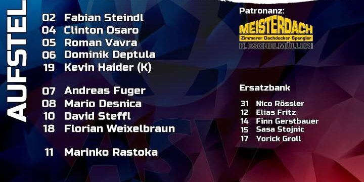 #Aufstellung gegen Stockerau