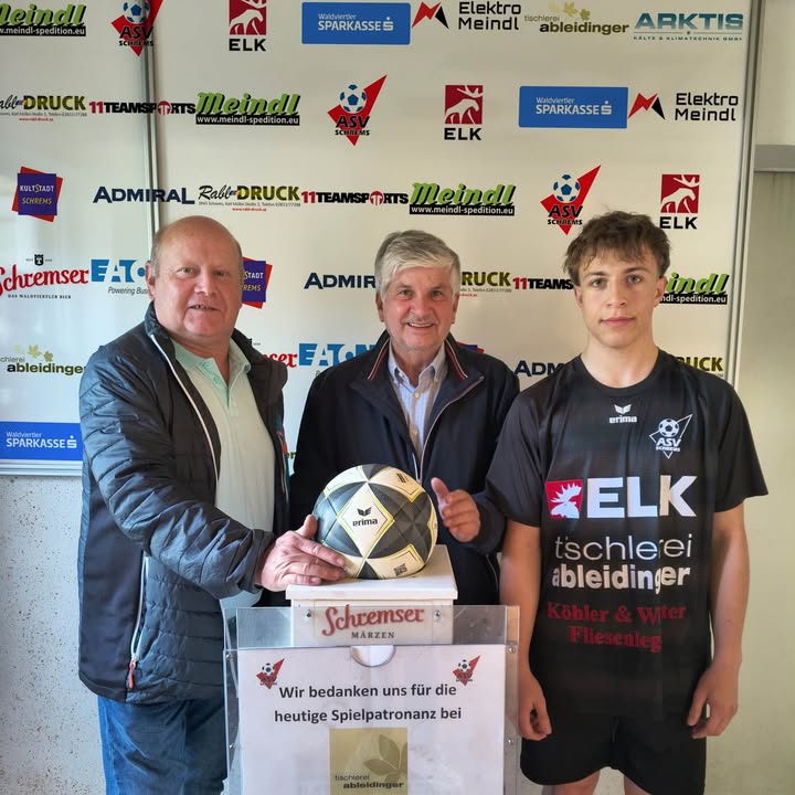 Der ASV EATON Schrems bedankt sich …