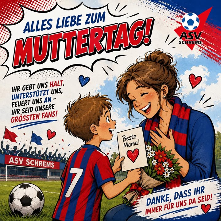 Wir wünschen allen Müttern einen schönen Muttertag ❤️💙