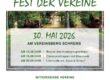 Kommt alle am Samstag auf den Vereinsberg Schrems zum Fest der Vereine 🎈🎉🤩
