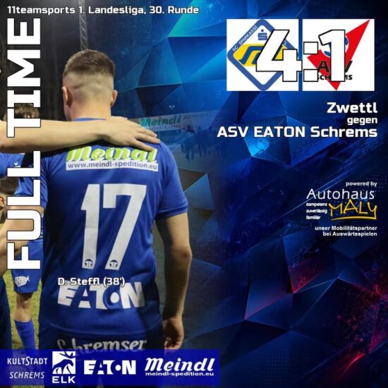 Das Waldviertel-Derby und das letzte Spiel der Saison endet mit 4:1