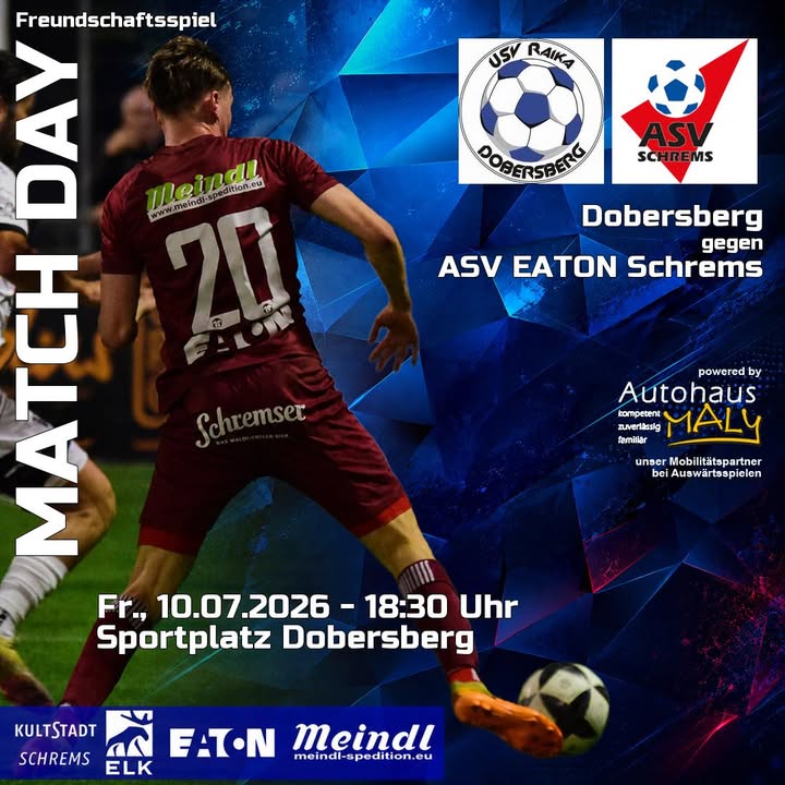 Unsere #km bestreitet heute ihr erstes Vorbereitungsspiel gegen Dobersberg.