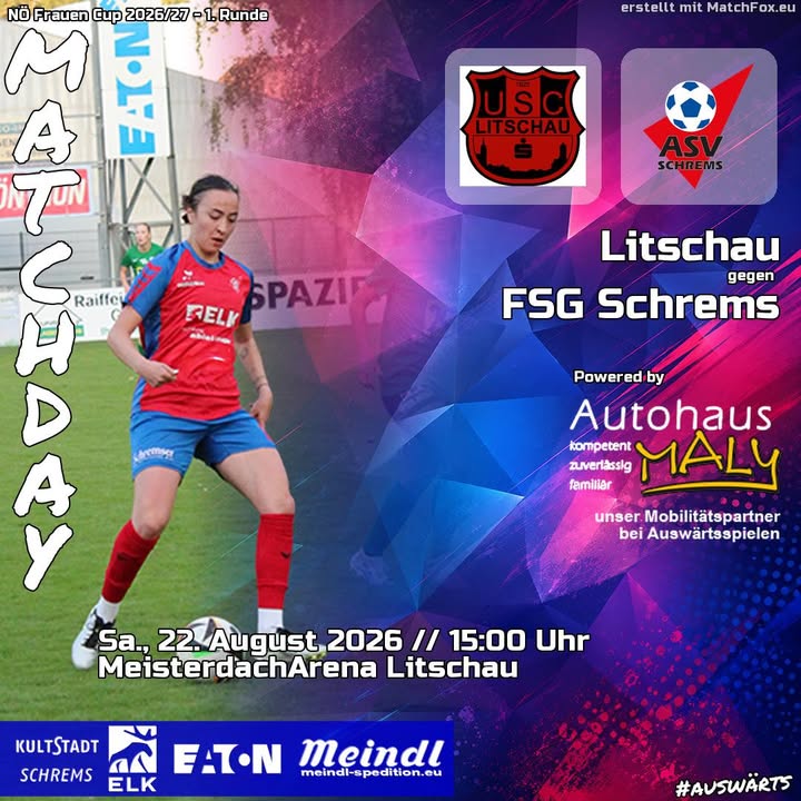 Unsere #damen treffen heute #auswärts im NÖ Frauen Cup auf Litschau.⚽️