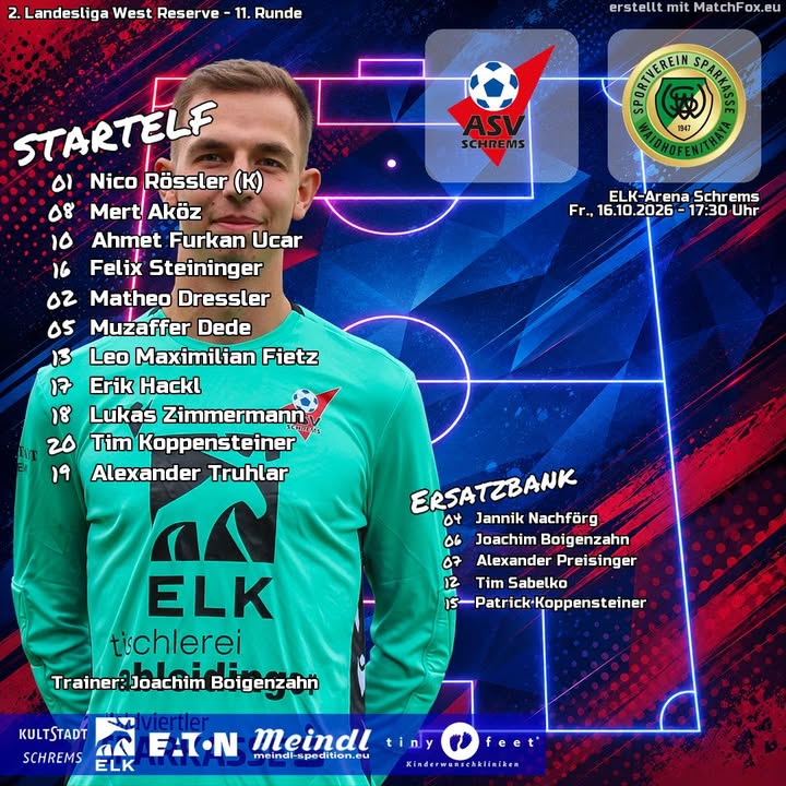 So startet unsere Reserve in das Derby 💪